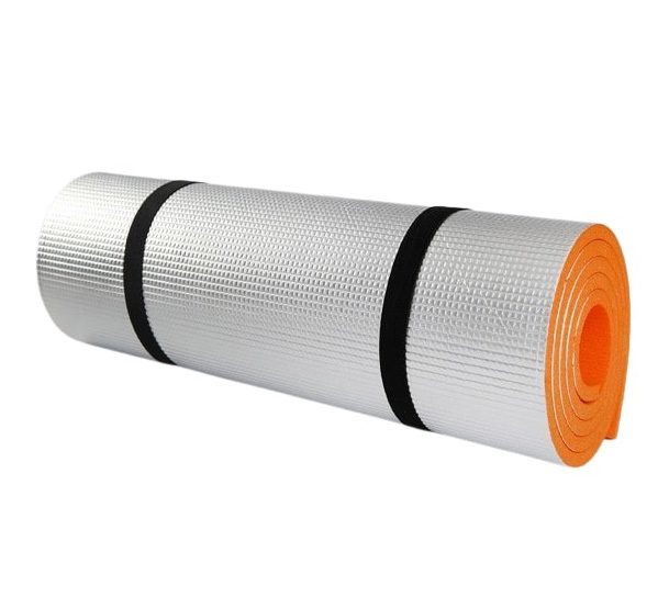 Image Каремат Wardmason Roll-up mat With Aluminum foil With elastic bands LOGO OD 30