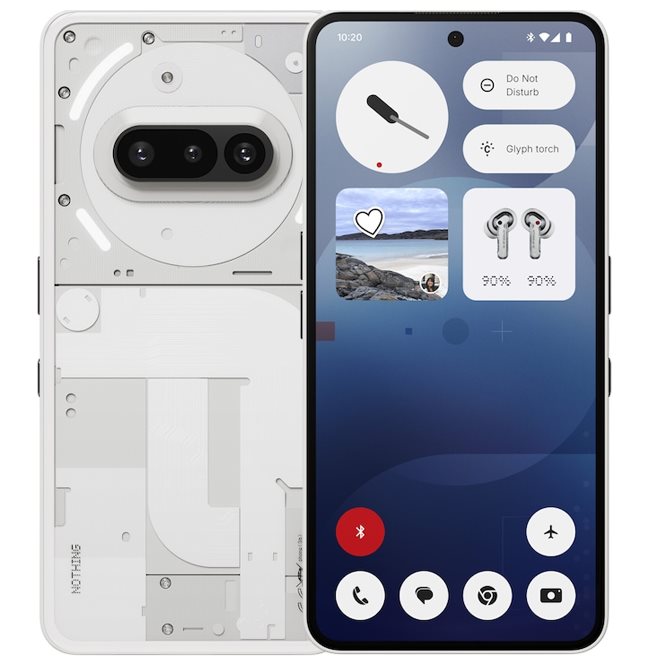 Image Телефон Nothing Phone 3A 12/256Gb White