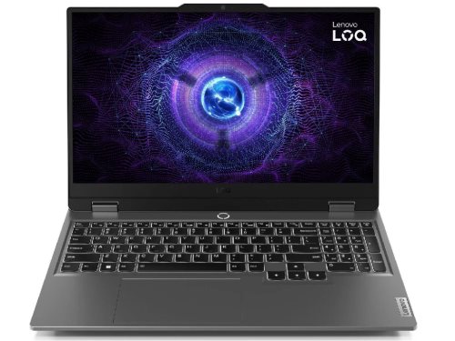 Image Игровой ноутбук 15,6" Lenovo LOQ 15IAX9, Luna Grey, Intel Core i5-12450HX, 24Гб/512Гб, Без ОС