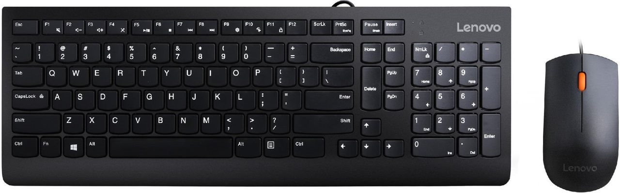 Image Tastatură + Mouse Lenovo 300 USB Combo