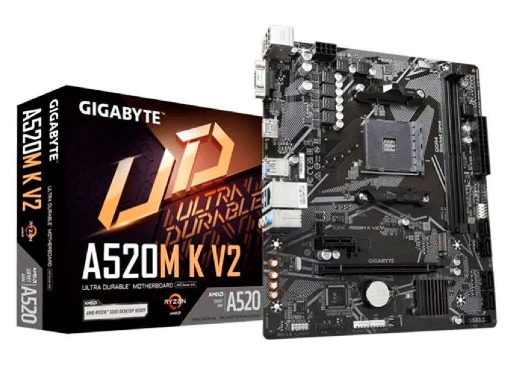 Image Материнская плата Gigabyte A520M K V2 mATX MB AM4