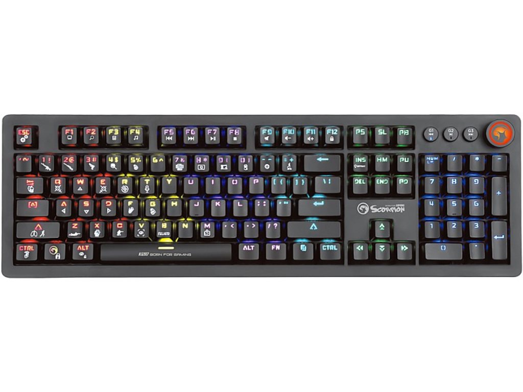 Image Клавиатура Marvo KG917 US Black