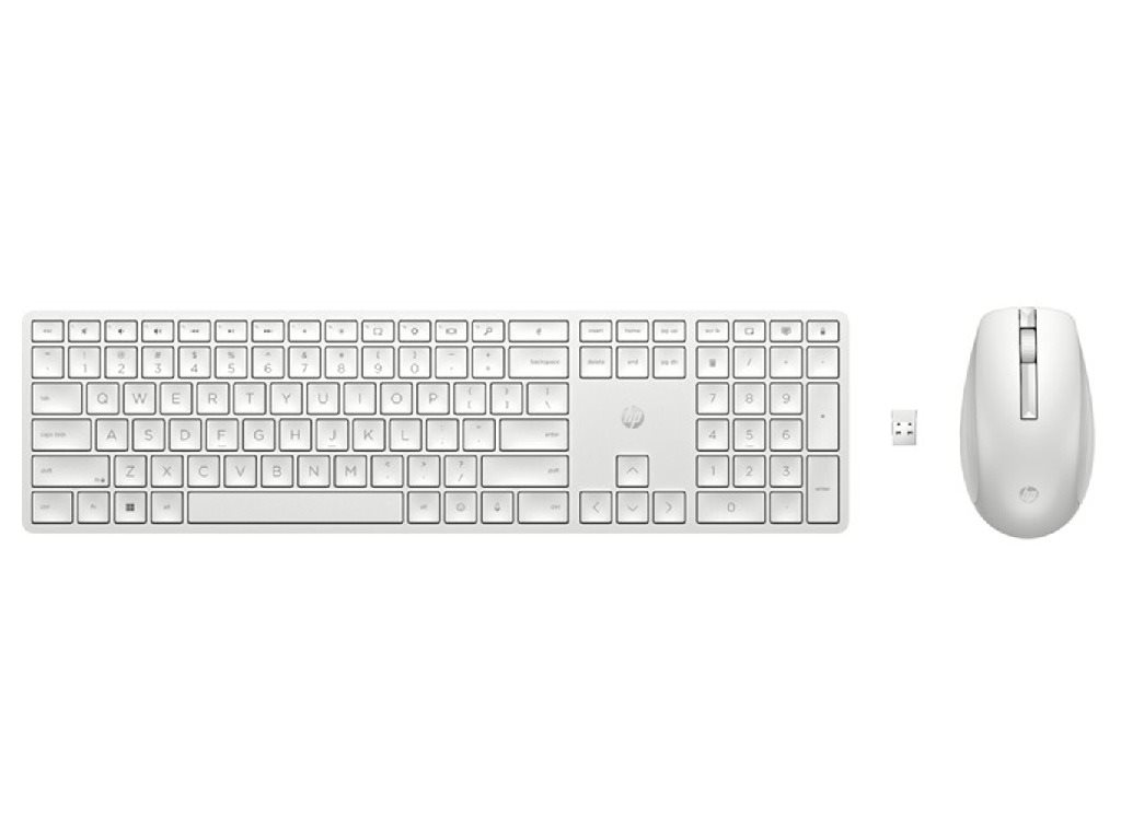 Image Tastatură + Mouse HP 650 White RU