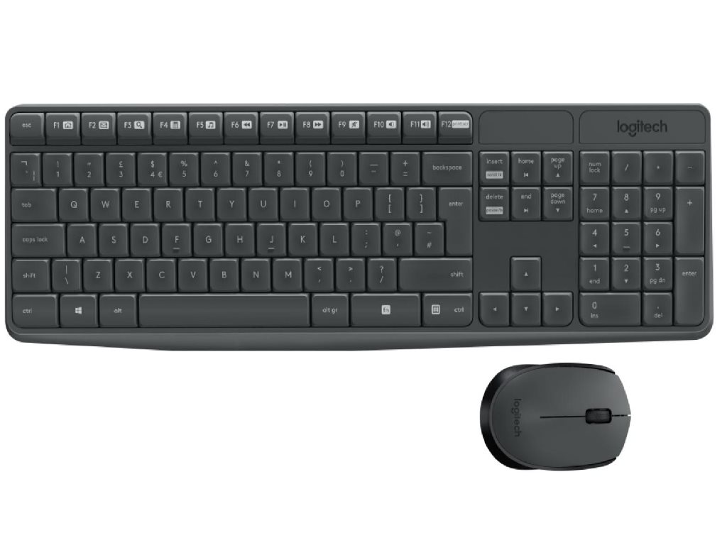 Image Комплект Logitech MK235 Combo RU, Black