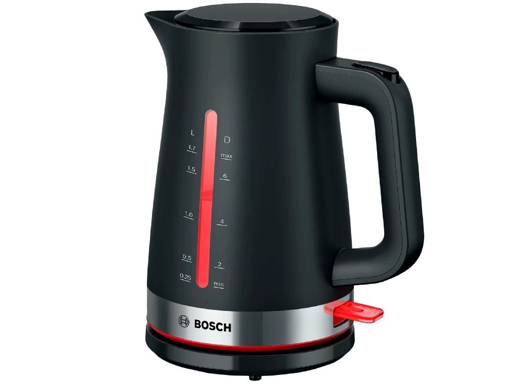 Image Электрочайник Bosch TWK4M223, black/silver