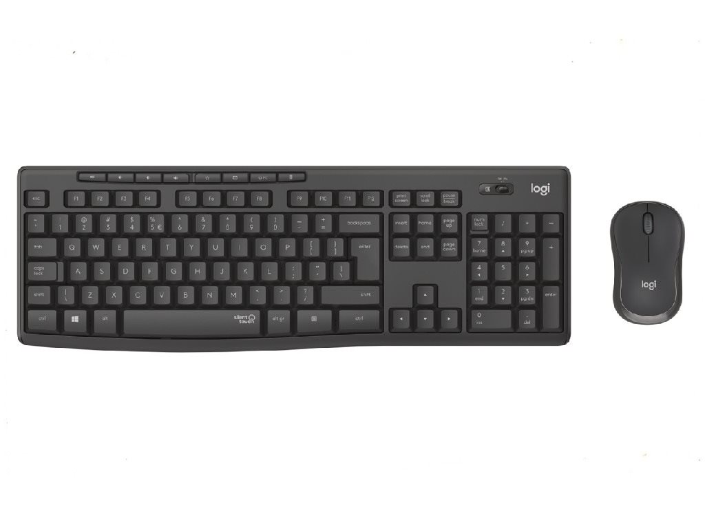 Image Комплект Logitech MK295 Silent Combo Ru, Black