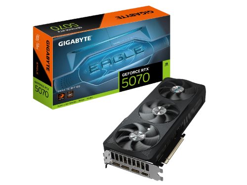 Image Placă video Gigabyte GeForce RTX5070 12GB GDDR7 Eagle OC (GV-N5070EAGLE OC-12GD)