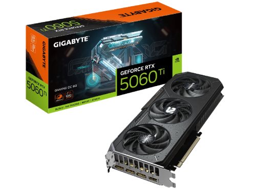 Image Видеокарты Gigabyte RTX5060Ti 8GB GDDR7 Gaming OC  (GV-N506TGAMING OC-8GD)
