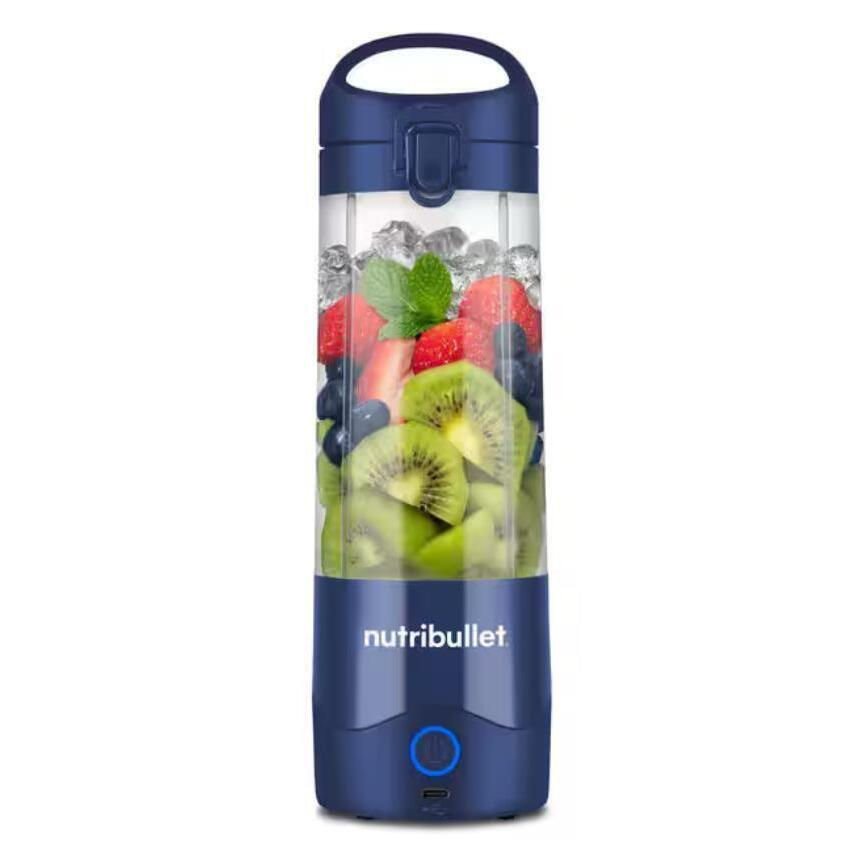 Image Блендер стационарный Nutribullet NBP003NBL Portable Navy Blue