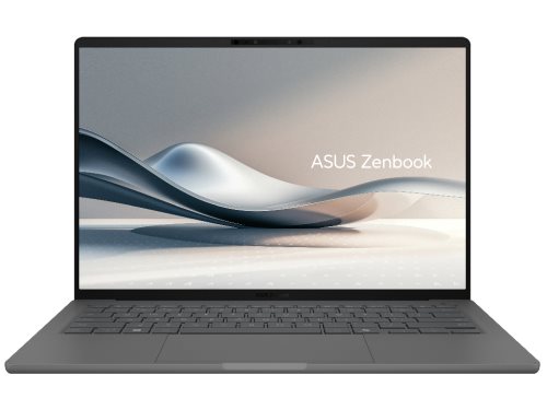 Image Ноутбук ASUS Zenbook A14 OLED UX3407RA (Snapdragon X Elite X1E-78-100 32Gb 1Tb Win 11) Iceland Gray