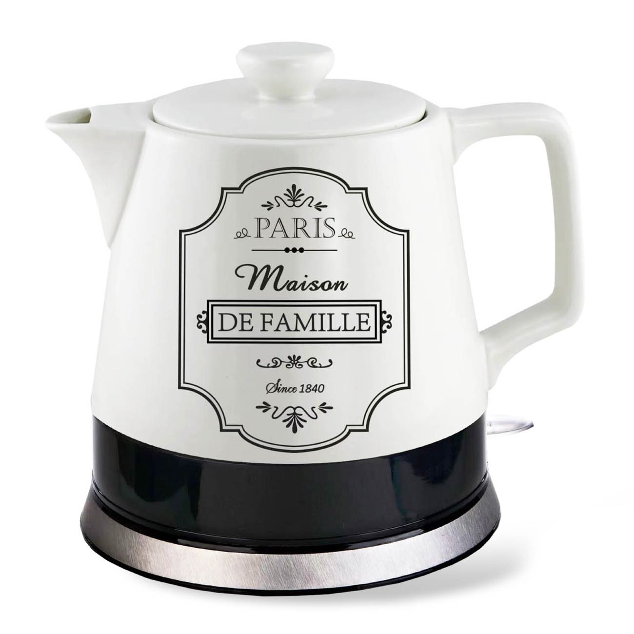 Image Fierbător electric Maestro MR-072 (1L) "Paris Maison", ceramica
