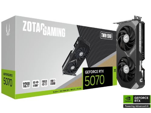 Image Placa video ZOTAC RTX 5070 TWIN EDGE 12GB GDDR7