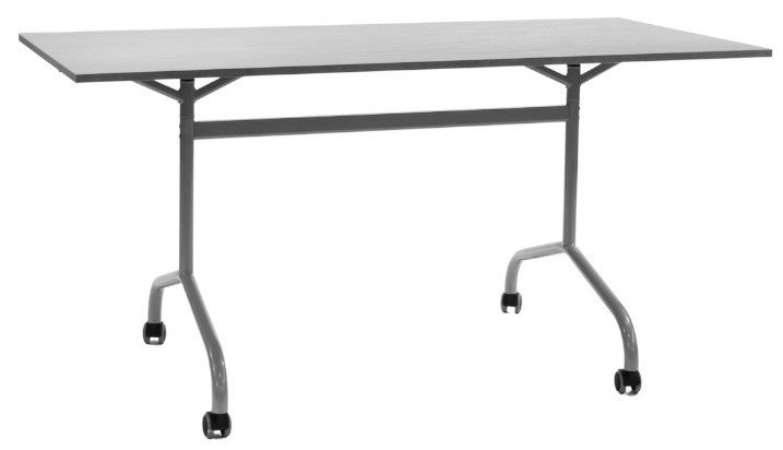 Image Офисный стол Nowy Styl Runn alum/beton