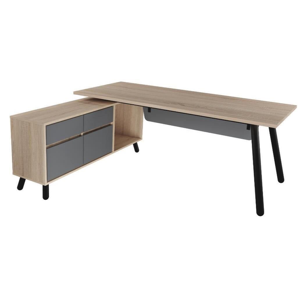 Image Masa Birou DP Fusion + box incorporat Stinga