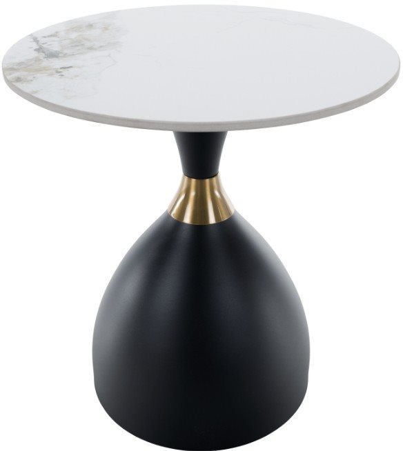 Image Журнальный столик Tempo Kondela Odis (White Marble/Black/Gold)
