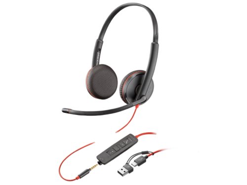 Image Наушники Poly Blackwire 3225, Black