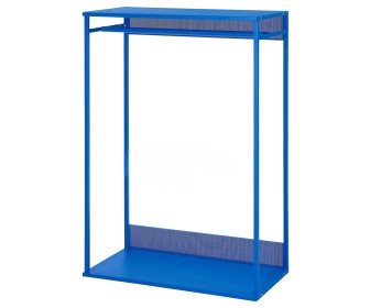 Image Стойка для одежды Ikea Platsa 80x40x120 (Синий)
