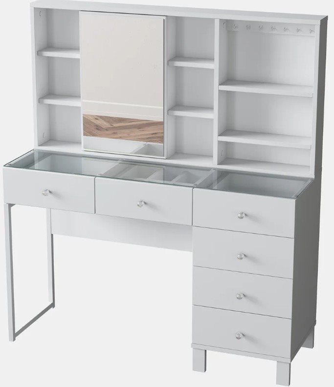 Image Masa de toaleta Mirage Meble BJ140 (White)