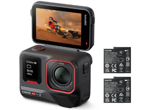 Image Camera Action Insta360 Ace Pro 2 Dual Battery Black