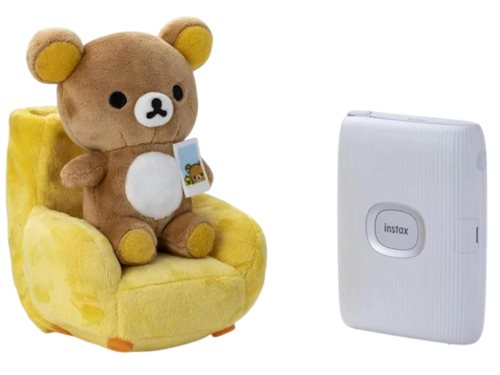 Image Фотопринтер Fujifilm Instax Mini Link 2 x Rilakkuma Set Special Edition, Clay White