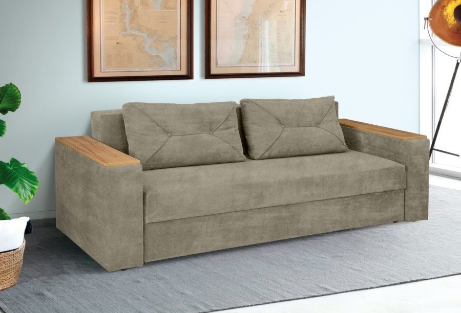 Image Диван Modern Dallas New Vavilon 62 (Dark Beige/Oak)