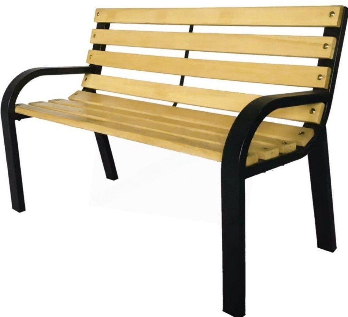 Image Садовая скамейка GardenLine MEB0872 Natural/Black