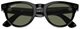 Image Ochelari inteligenți Meta Headliner Standard - Shiny Black , Polar G-15 Green RW4009 150-M