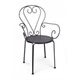 Image Металический стул Moka (черный)