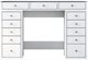 Image Masa de toaleta Mirage Meble BJ105 (White)