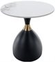 Image Журнальный столик Tempo Kondela Odis (White Marble/Black/Gold)