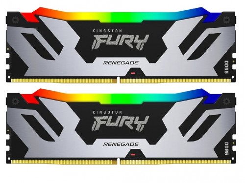 Image Оперативная память Kingston FURY Renegade 96GB (Kit of 2*48GB) DDR5-6400 Silver