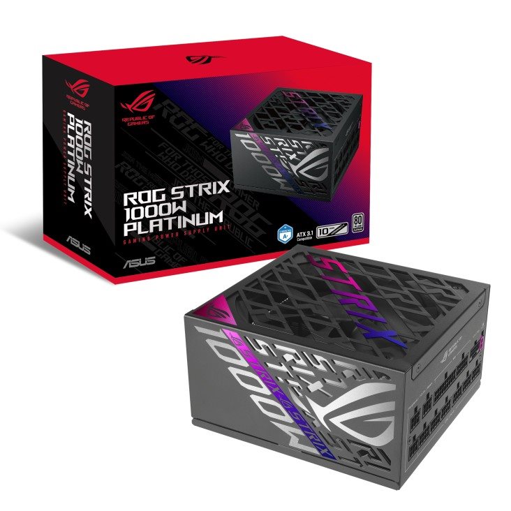 Image Блок питания ASUS ROG STRIX 1000P, Black