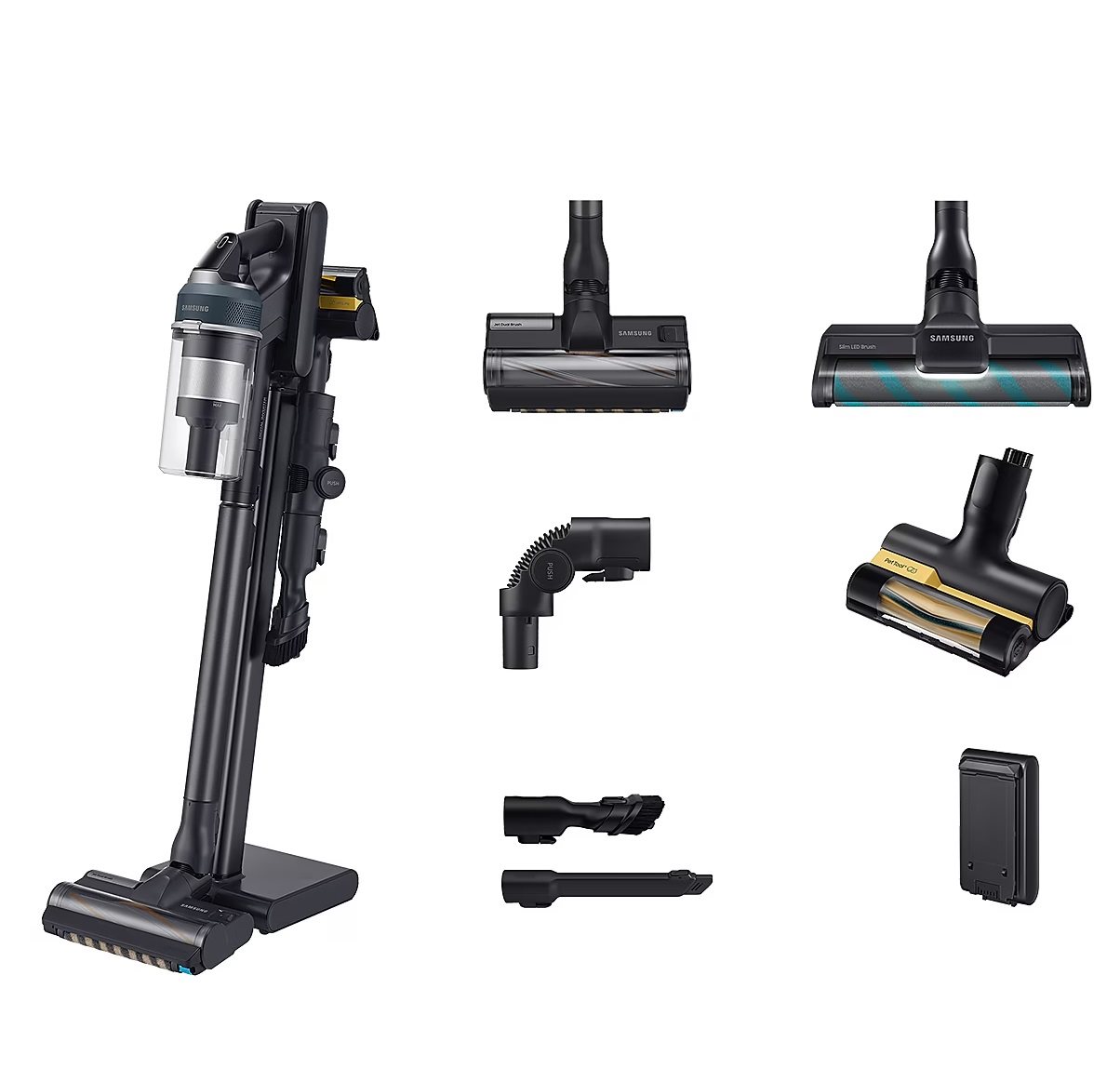 Image Вертикальный пылесос SAMSUNG Jet 95 Complete VS20C9544TB/GE