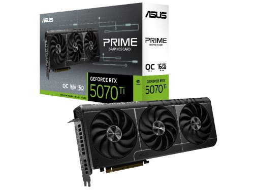 Image Видеокарта ASUS GeForce RTX 5070 Ti PRIME OC 16GB GDDR7 256bit
