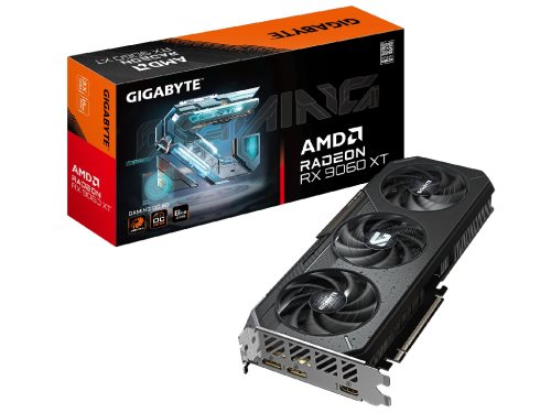 Image Видеокарта GIGABYTE Radeon RX 9060 XT GAMING OC (GV-R9060XTGAMING OC-8GD)
