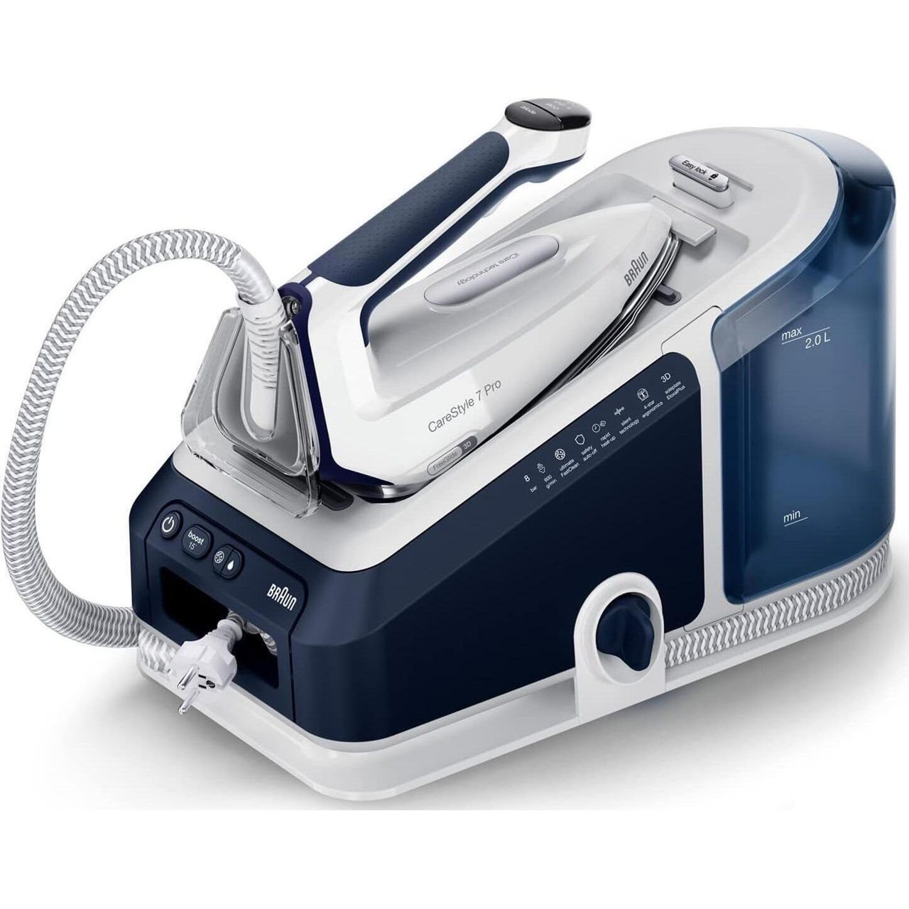Image Generator de aburi pentru călcat Braun IS7282BL CareStyle 7 Pro