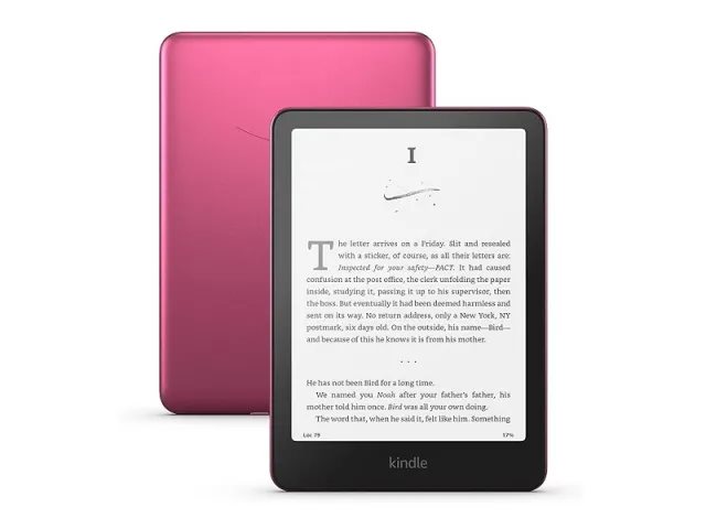 Image Электронная книга Amazon Kindle Paperwhite 7 Signature Edition 2024 12th-Gen 32GB Metallic Raspberry