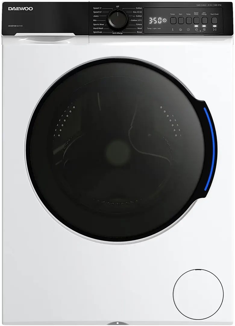 Image Стиральная машина Daewoo DWD-CV8021 White