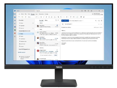 Image Монитор LENOVO ThinkVision S24-4e, Black