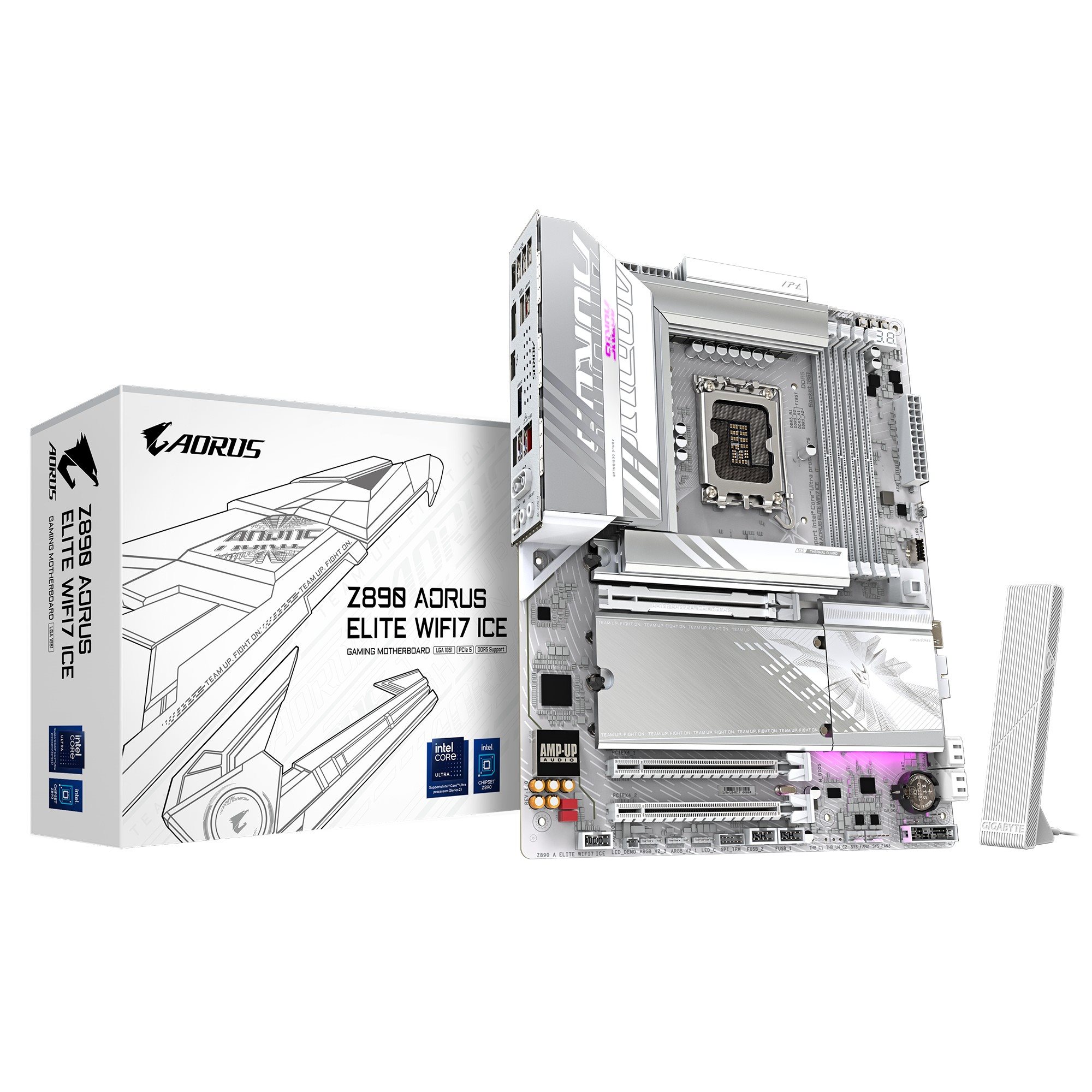 Image Материнская плата GIGABYTE Z890 AORUS ELITE WIFI7 ICE