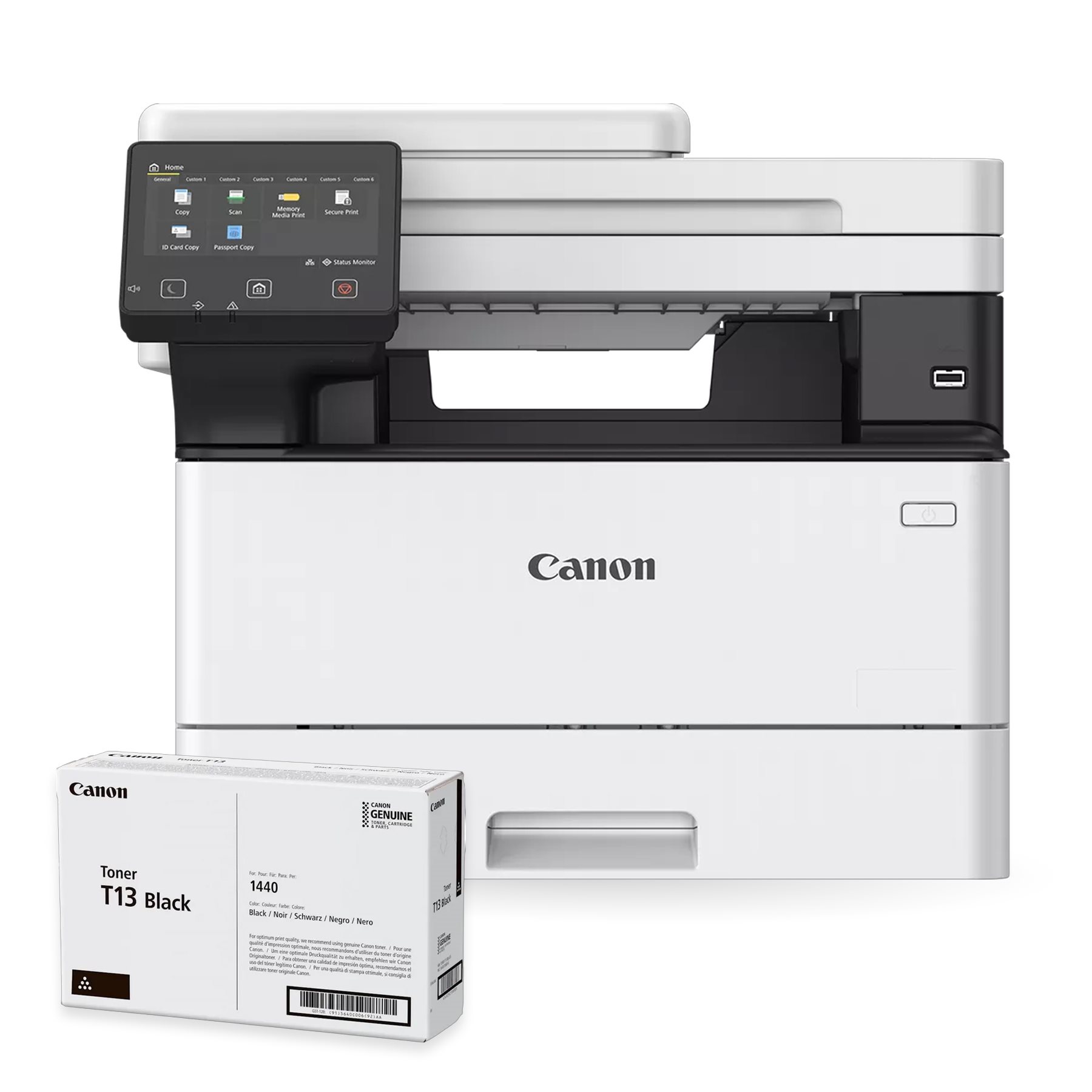 Image МФУ Canon i-SENSYS X 1440i + Kit (T13 toner in set)