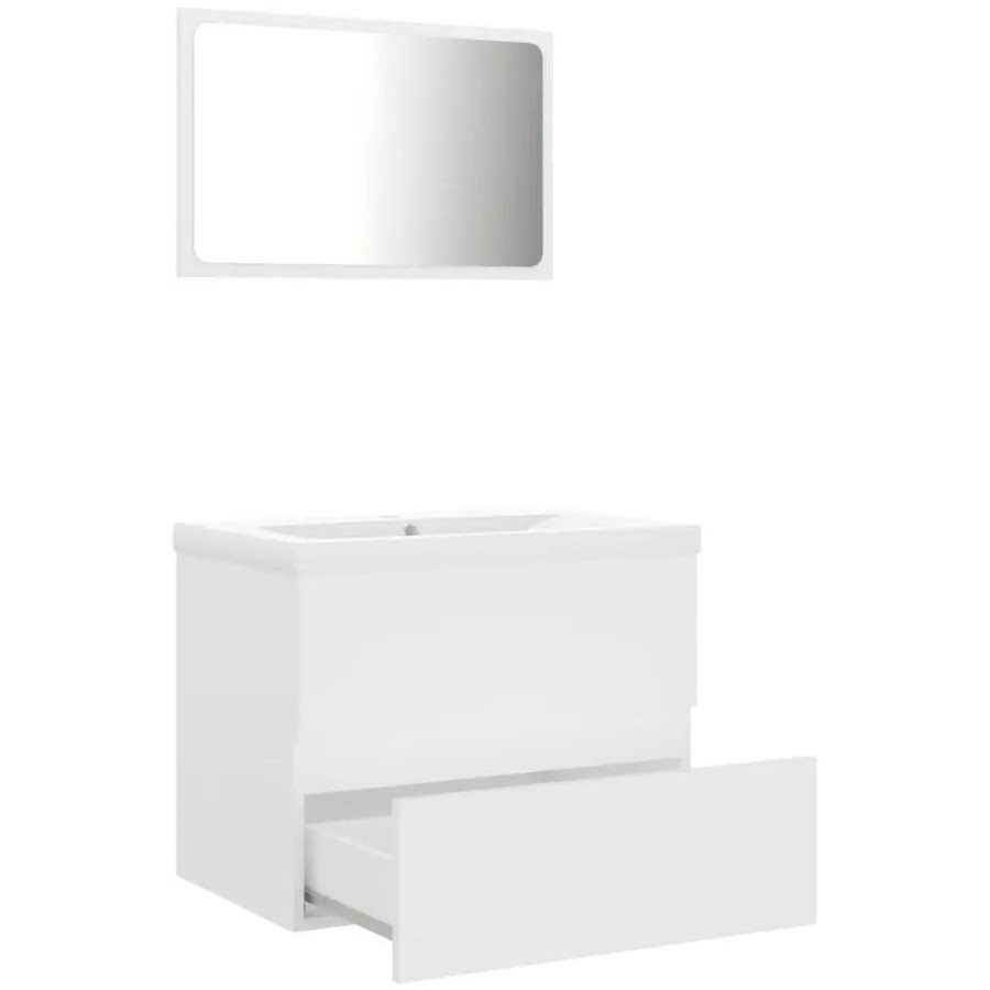 Image Комплект мебели для ванной VidaXL 3071585, White