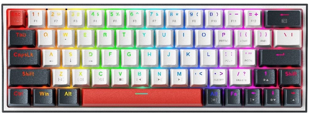 Image Tastatură Thunderobot K63 White