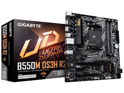 Image Материнская плата Gigabyte B550M DS3H R2 mATX