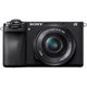 Image Aparat foto mirrorless SONY ILCE-6700LB, 26MP, 4K, Wi-Fi, negru + Kit cu obiectiv 16-50mm