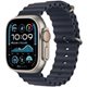 Image Ceas inteligent Apple Watch Ultra 2 GPS + Cellular 49mm Black Titanium Case w. Navy Ocean Band