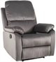 Image Fotoliul recliner Signal Spenser 1 Velvet, Gray