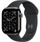 Image Apple Watch Series 11 GPS + LTE 42mm MF8R4 Slate Titanium Case Black Sport Band S/M