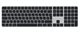 Image Tastatură Apple Magic Keyboard with Touch ID and Numeric Keypad Black MXK83