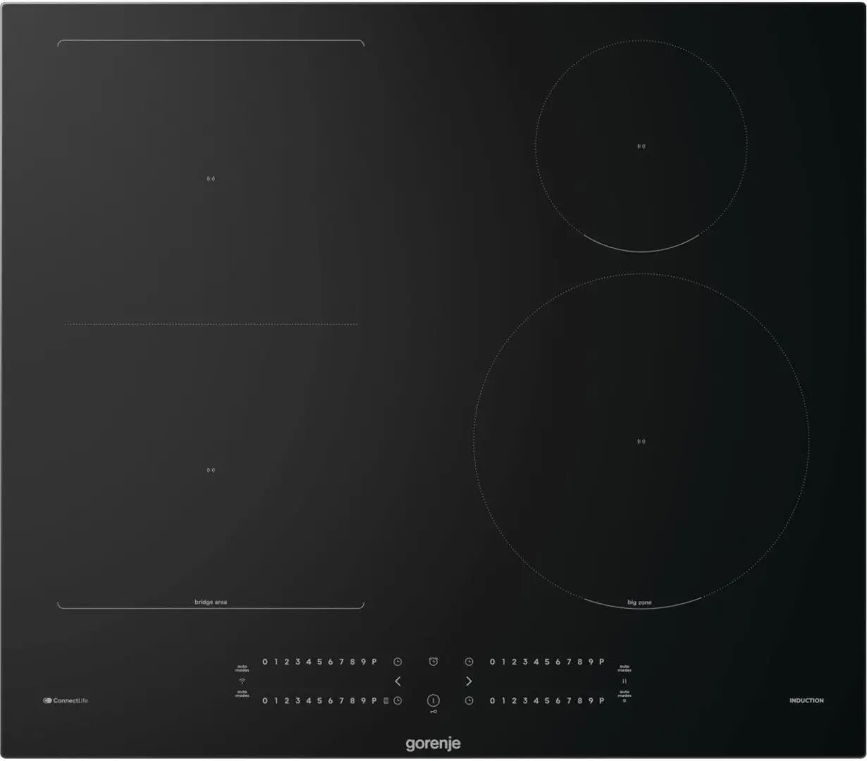 Image Plită incorporabilă cu inducție Gorenje GI6432BSCWF